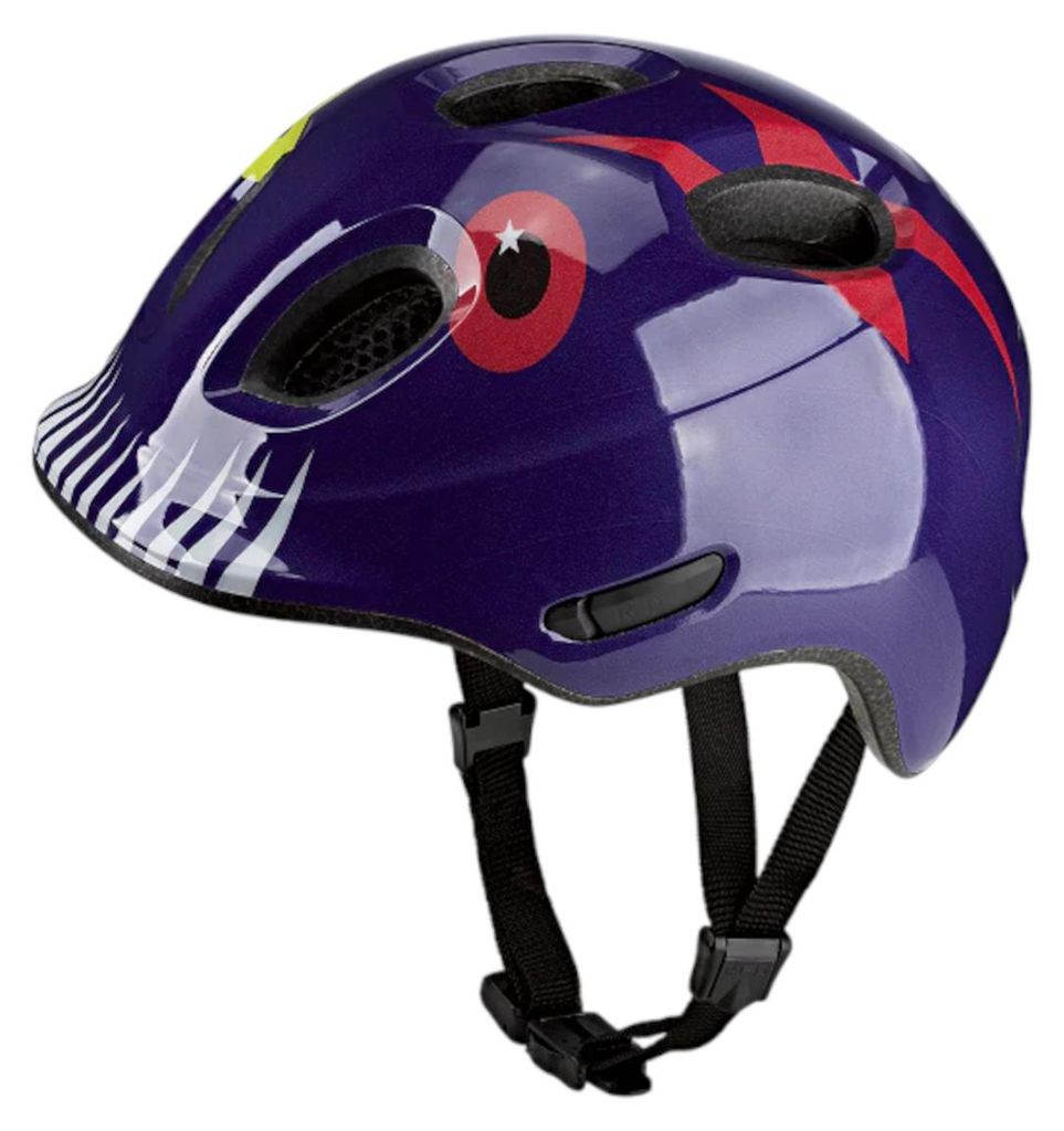 KED Kinderhelm MEGGY Spark Monster Mood, lila