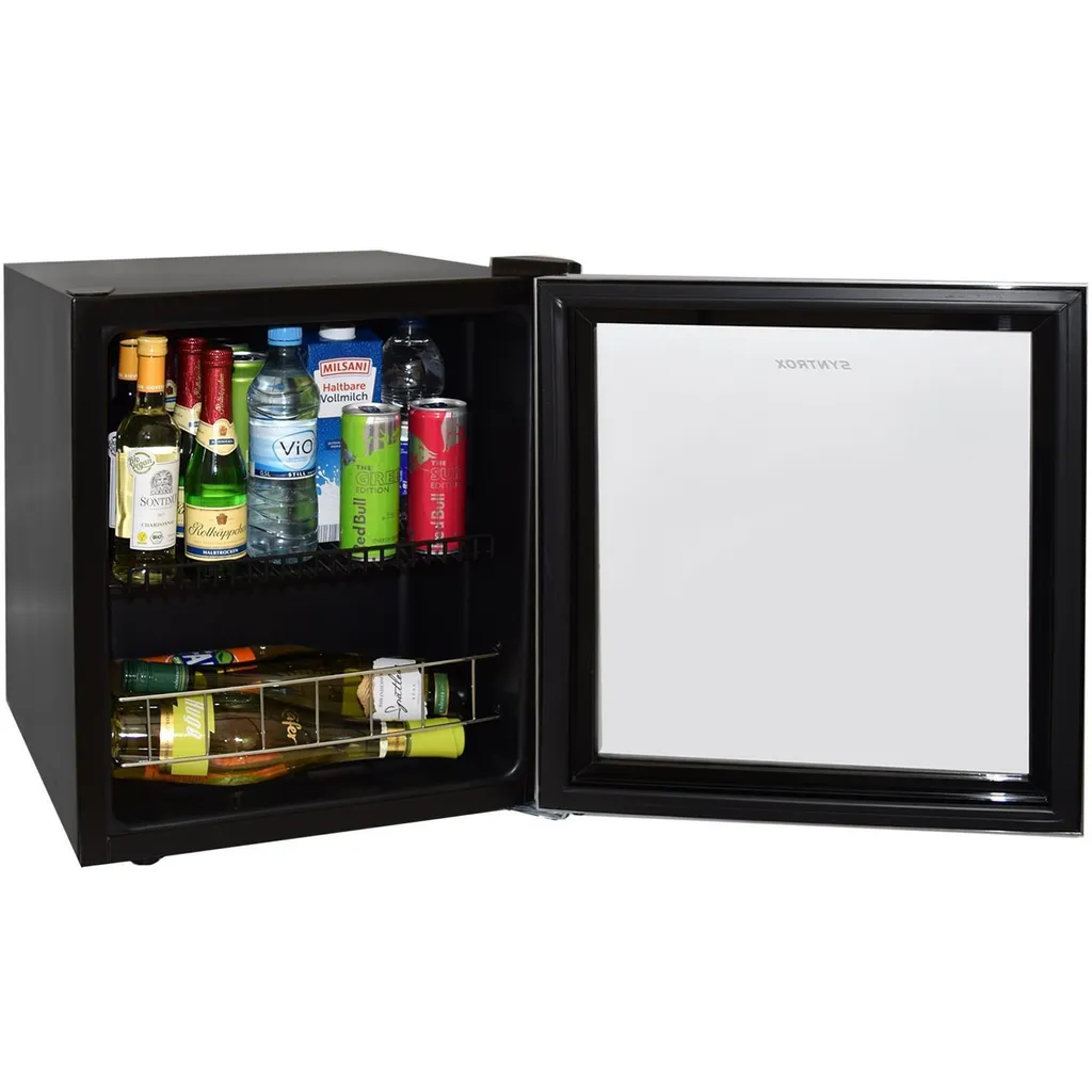 Frigo à boissons silencieux de 46 litres, petit réfrigérateur de chambre