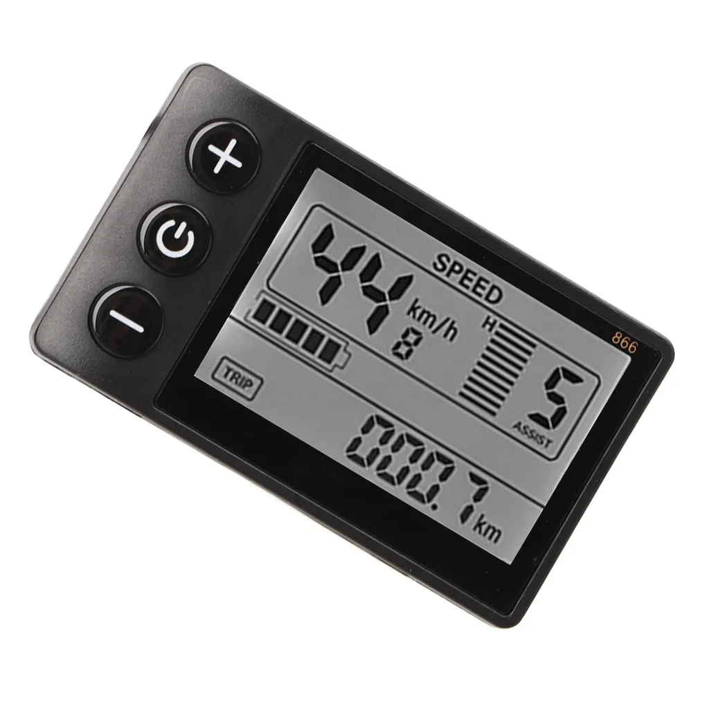 Afficheur LCD pour Vélo Électrique, Console de Commande VAE Universelle - 5
