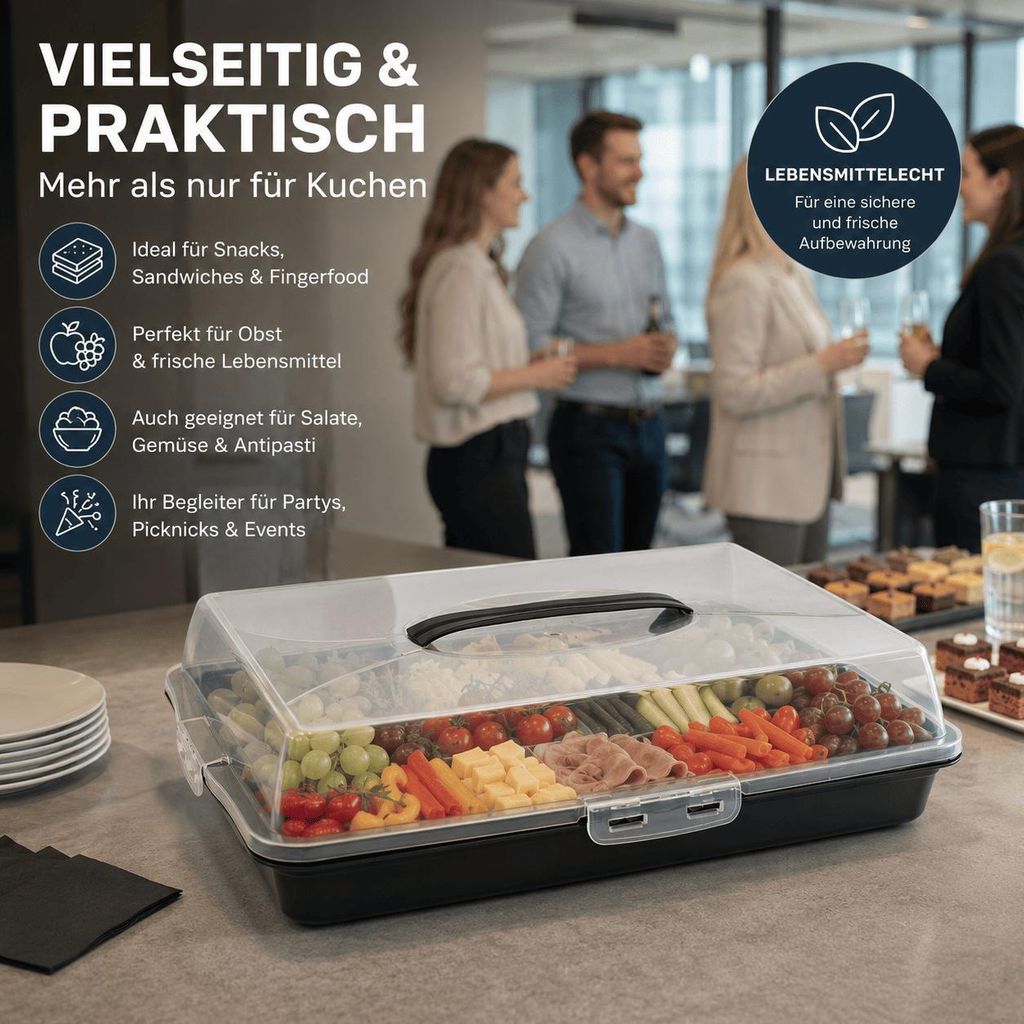 Kuchen Transportbox Blechkuchen Container Box Behälter