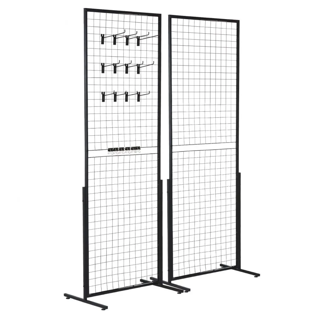 Pack 2 Grilles Murales Tower - Solution Gain de Place pour Rangement Vertical - 9