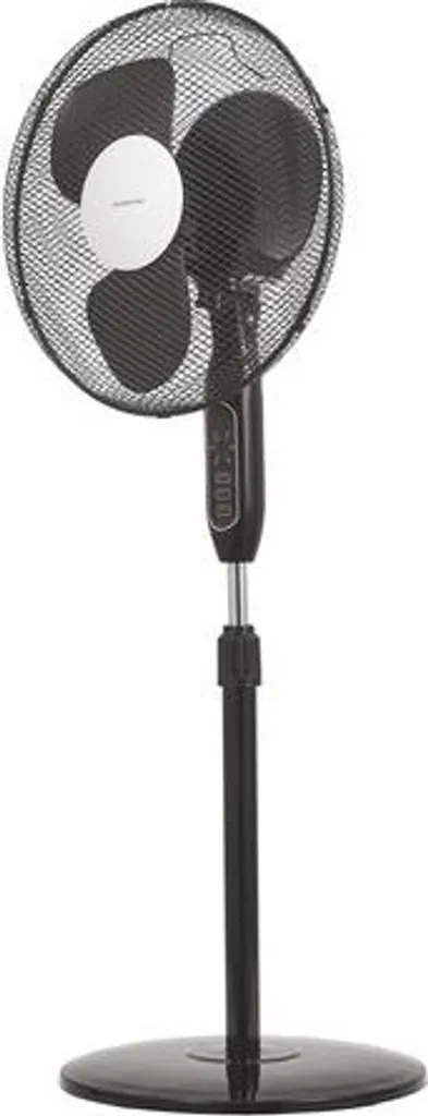 Ventilateur trépied Inventum VST412BA avec télécommande et design noir