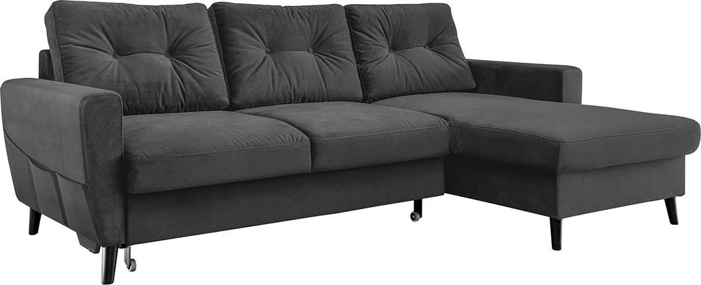 home24 Ecksofa mit Longchair