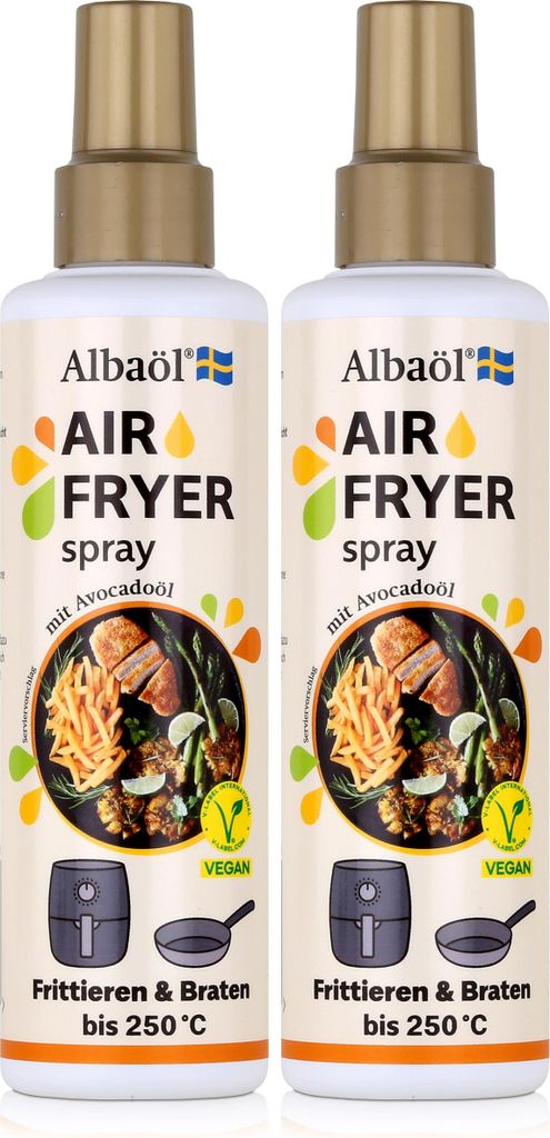Albaöl Air Fryer Spray mit Avocadoöl 190ml zum frittieren & Produktbild 