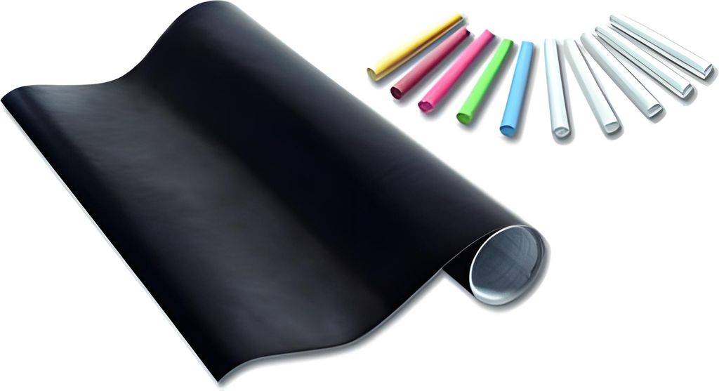 Folia Paper - Chalkboard Folie Folia 45x200cm inkl. Krijt Produktbild 