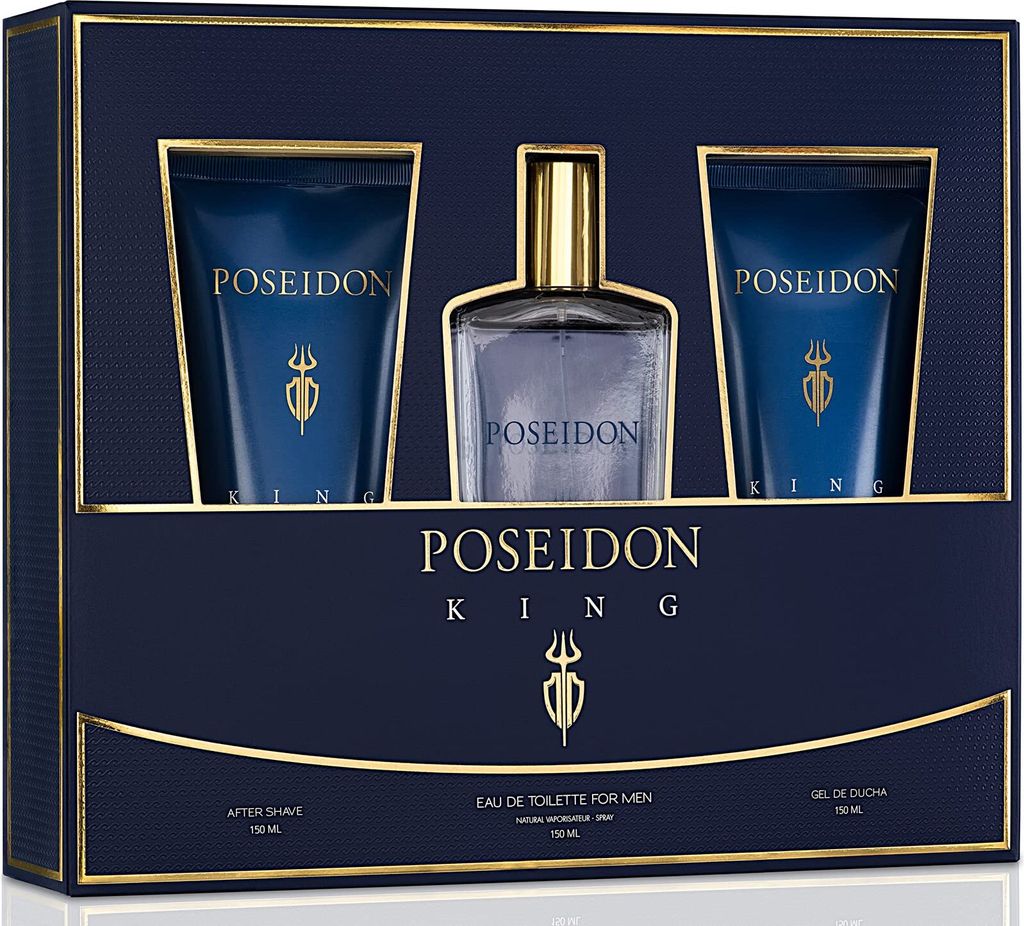 Aire De Sevilla Poseidon King Men EdT 150ml Set 3 Artikel
