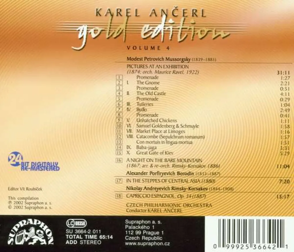 Ancerl Gold Ed.4 Bild.E.Aus. - Cadeau de prestige pour collectionneur - 2