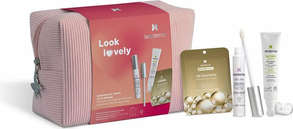 Routine Yeux Fatigués Sesderma : Sérum + Crème + Patchs Flash