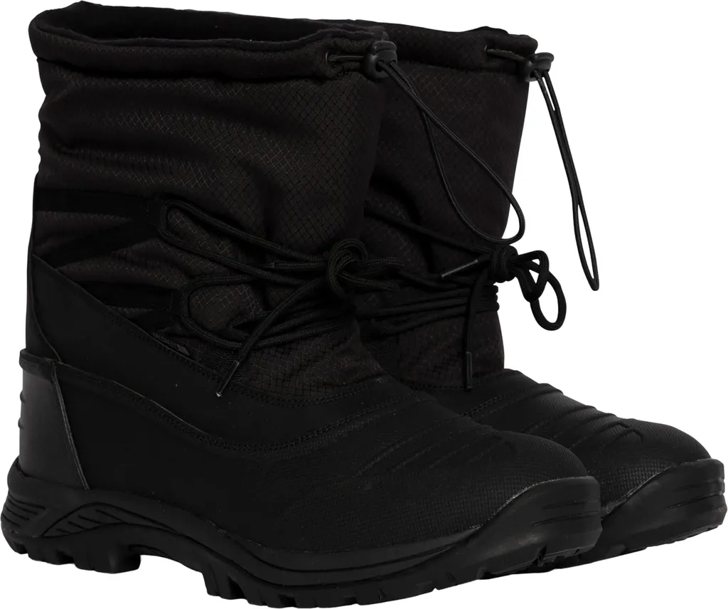 Bottes de neige homme Trespass Novern imperméables avec semelle Grip