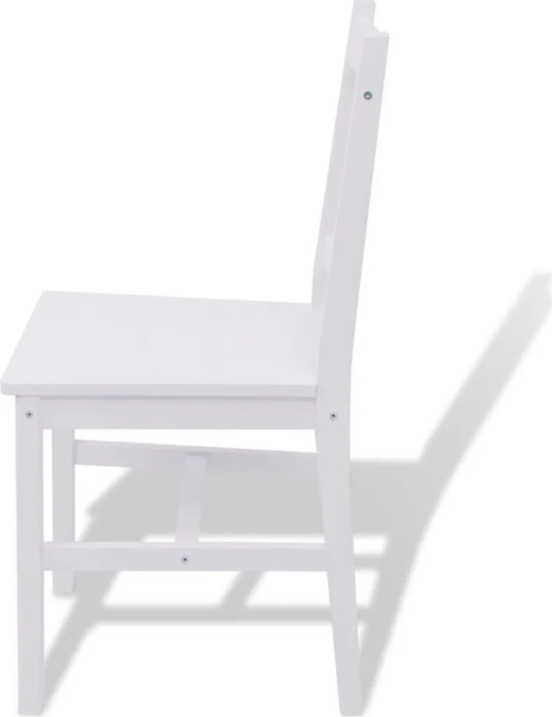 Petit ensemble de table et chaises blanche pour studio et petite cuisine