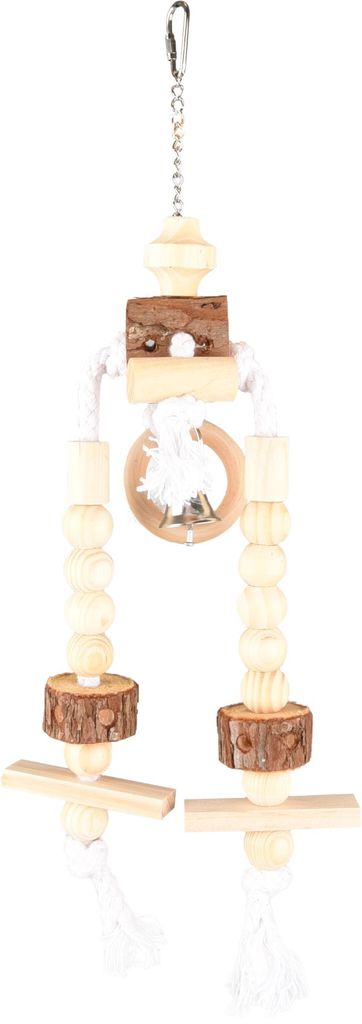Vogelspielzeug appi mix mit Glocke 40 cm Vogel