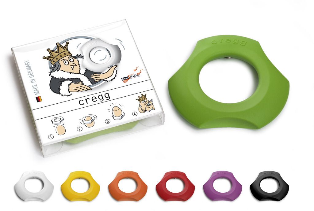 cregg Brainstream, grün, Eieröffner/Eierbecher/Serviettenhalter, A001274