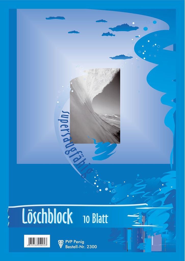 PVP Penig 2300 Löschblattblock A4 farbig Image du produit 