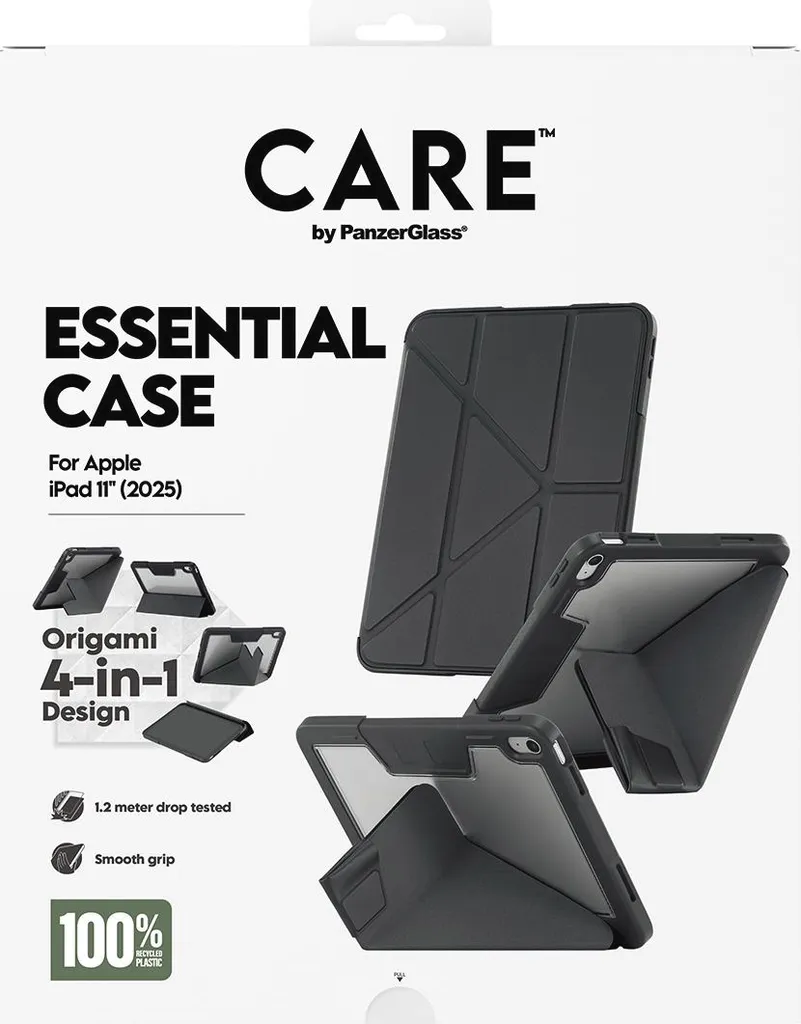 PanzerGlass CARE iPad 11 2025 Custodia Nera Essential - Offerta Online - 3