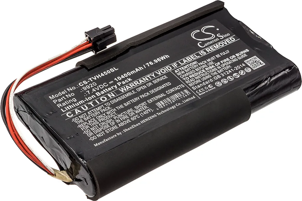 Réparer Autonomie Televes H45 H60 avec Batterie 2ICR18/65-4x088 9920