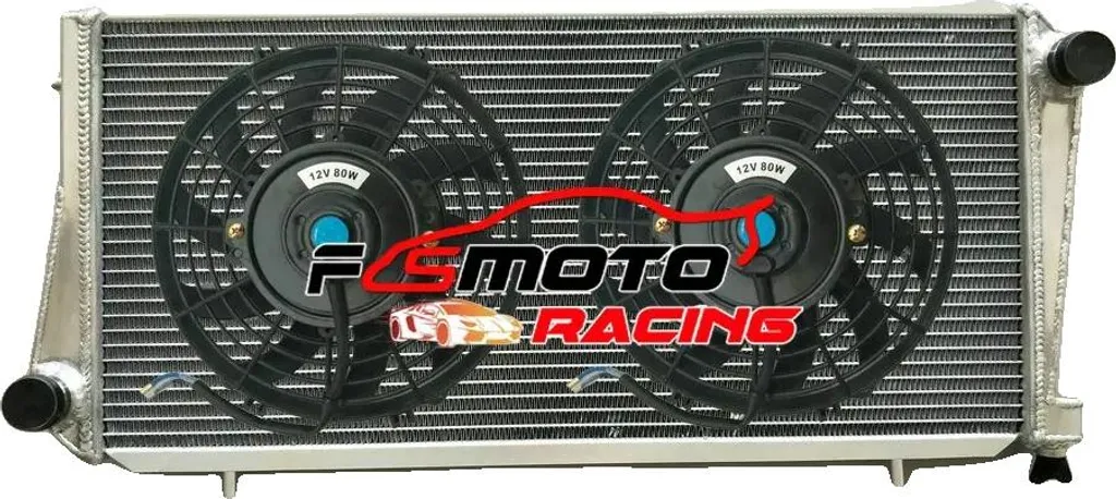 Radiateur aluminium anti-surchauffe avec 2 ventilateurs de secours