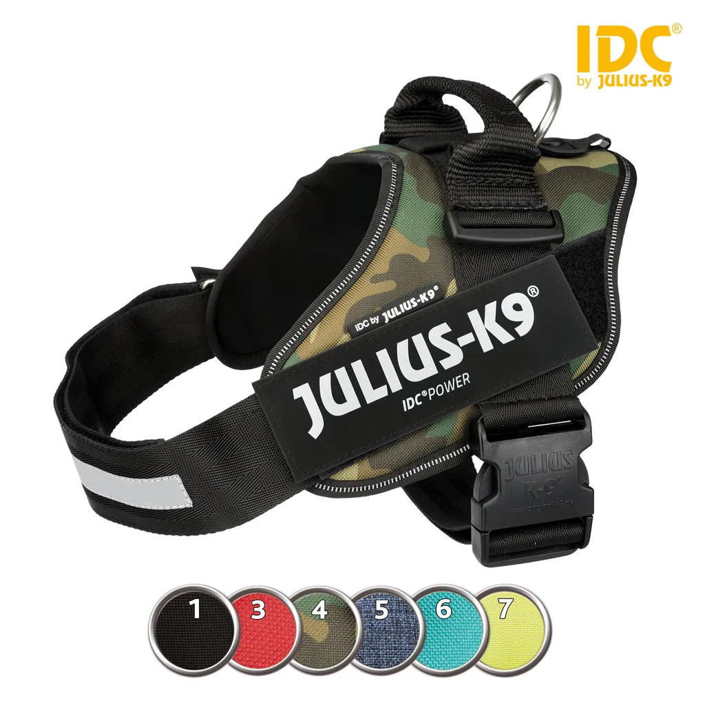 Julius-K9 IDC Powerharness Nera Taglia 0-4 | La Pettorina Definitiva