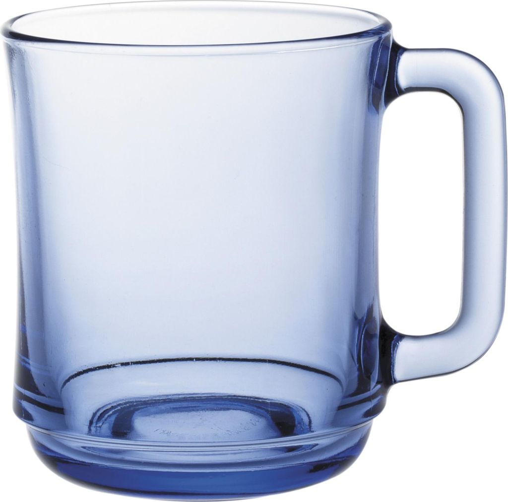 Bicchiere Duralex LYS MARINE con manico 310 ml blu - set di Immagine del prodotto 