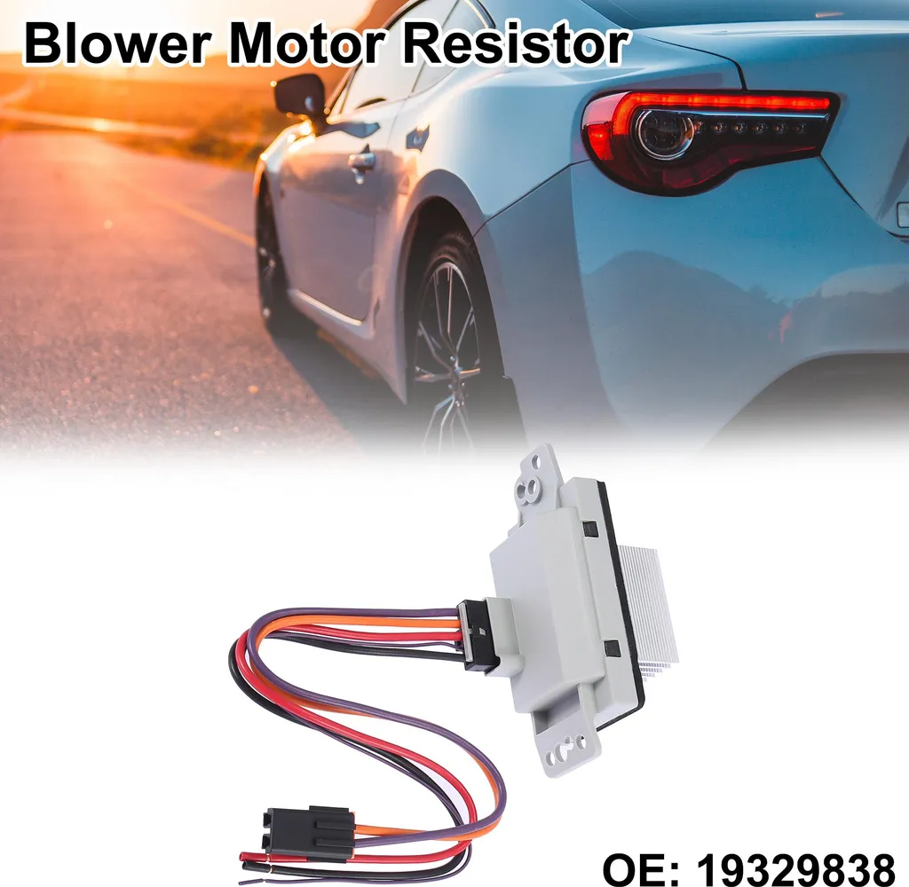 Résistance de moteur de ventilateur 19329838 pour voiture en métal