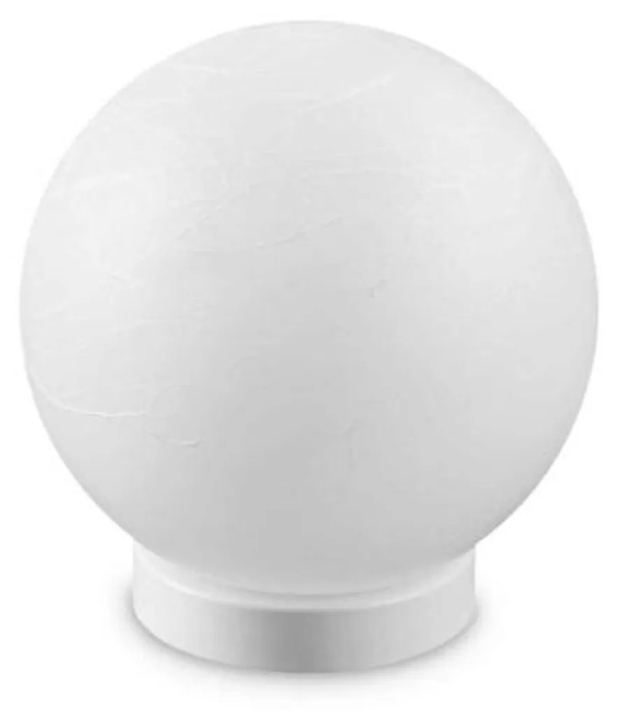 Lampe contemporaine en papier blanc et métal E27 25W IP20 - Modèle Zen