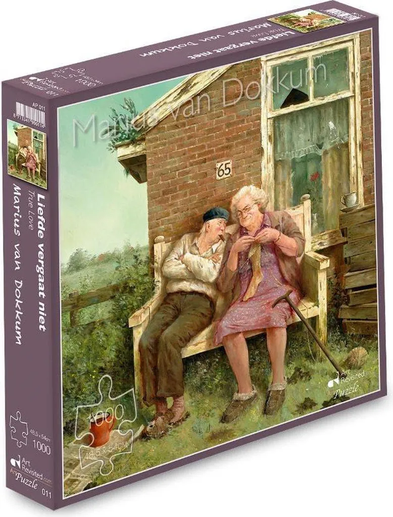 Puzzle de collection 1000 pièces Art Revisited Marius van Dokkum n° 990