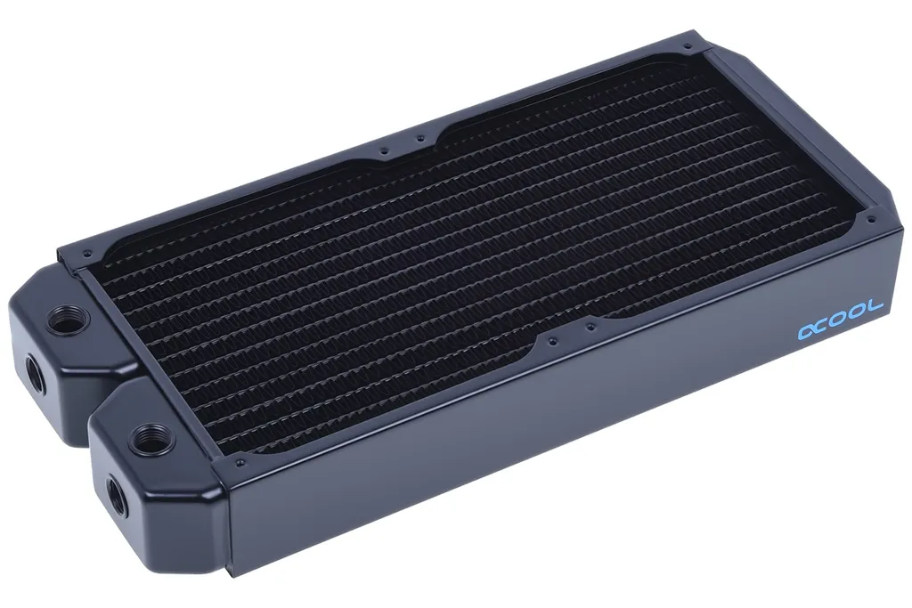 Radiateur en Cuivre NexXxoS XT45 Alphacool de 324 mm Noir