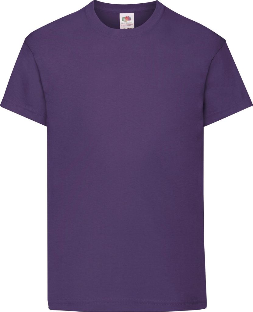 Fruit of the Loom - "Original" T-Shirt für Kinder PC6020 (152-158) (Violett)