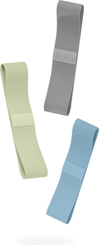 Bala Bänder 3er-Set Charcoal/Rosa/Sand Produktbild 