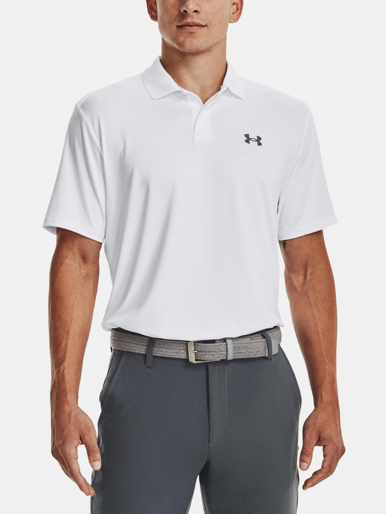Under Armour T-Shirt Ua Performance 3.0 Polo - Weiß 1377374-100__LG