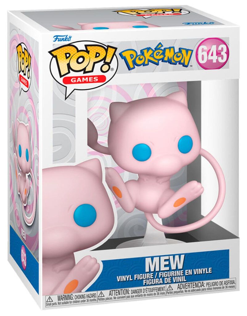Pokémon - Mew 643 - Funko Pop! Vinyl Figur Produktbild 