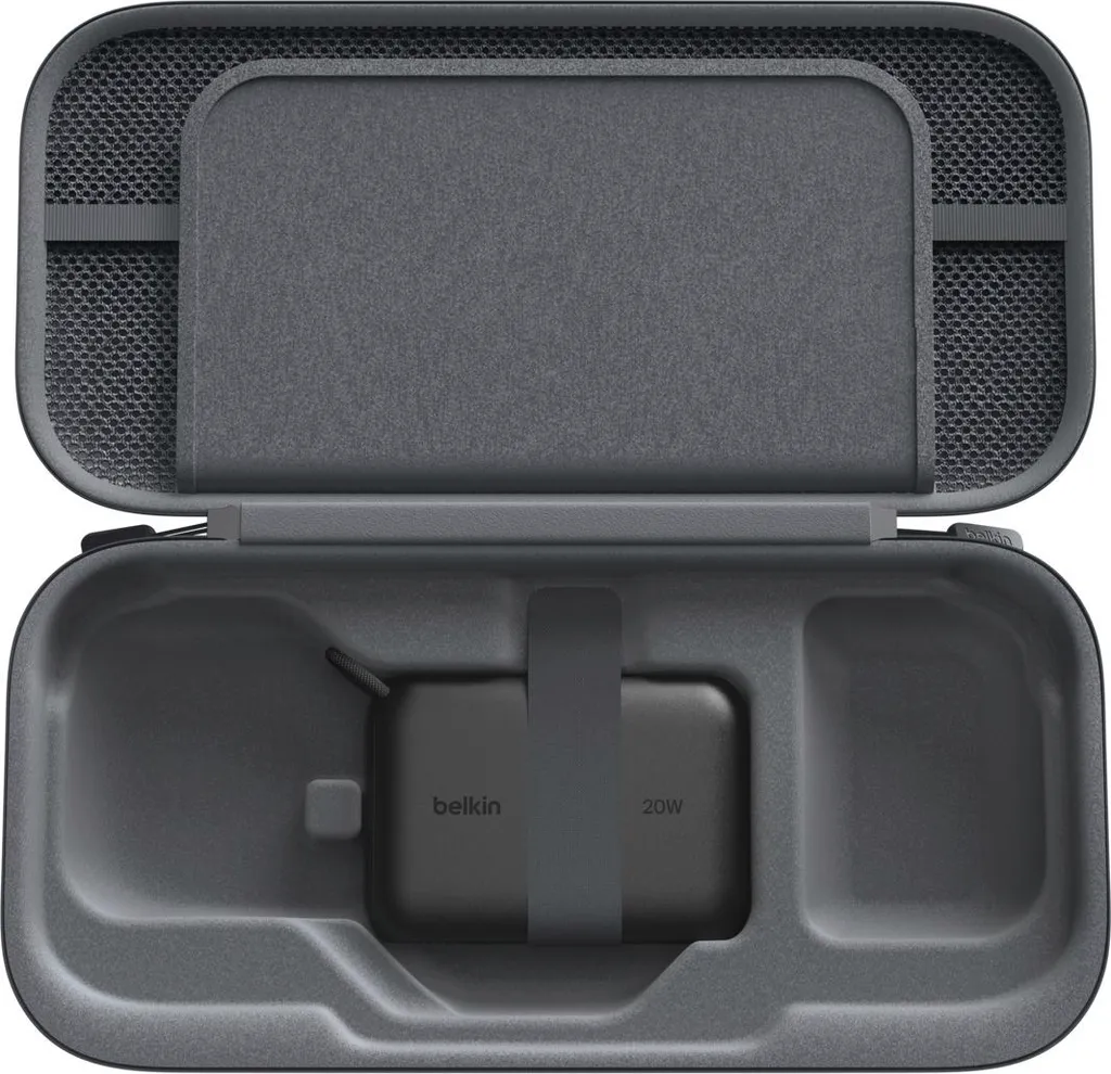 Belkin ENA001hqCH-V2 Housse de voyage pour Nintendo Switch/OLED - Gris