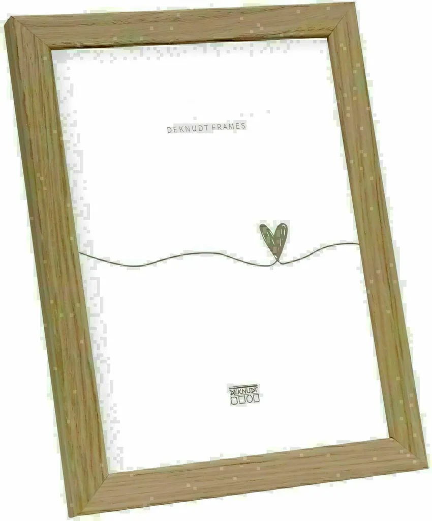 Idee Regalo: Cornice Deknudt 24x30 in Vera Quercia Naturale S47CJ1
