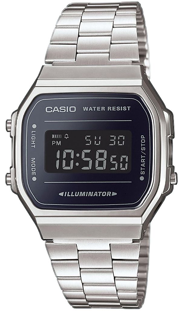 Casio Collection der Klassiker | Digitaluhr silberfarben Produktbild 