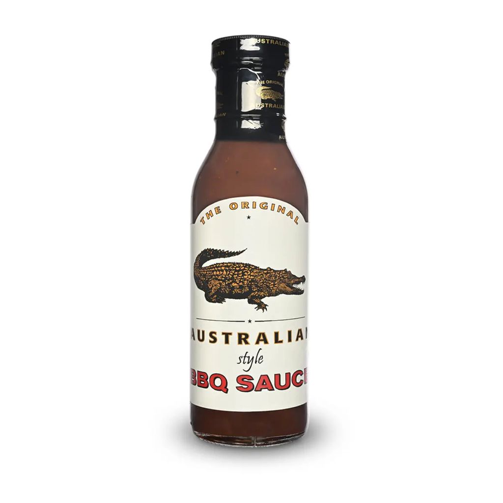 Verpackungsbild The Original Australian BBQ Sauce mit würzigem Raucharoma 355ml