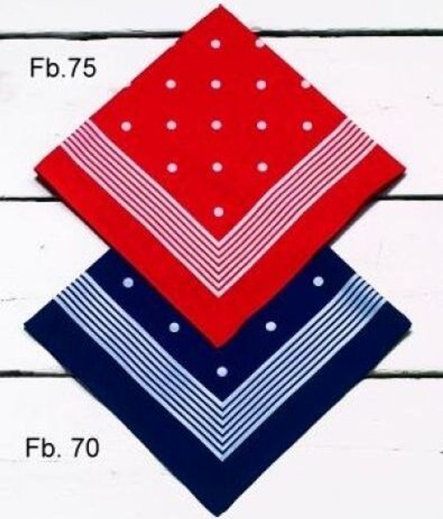 modAS Vierecktuch Bandana Kopftuch ca. 54x54 cm- Tuch in Produktbild 1