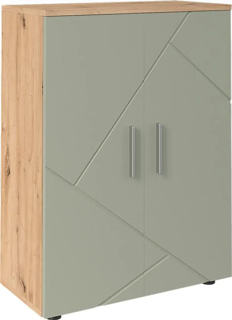 Meuble salle de bain Vicco Irma Vert sauge 60x81cm - Modèle 59031