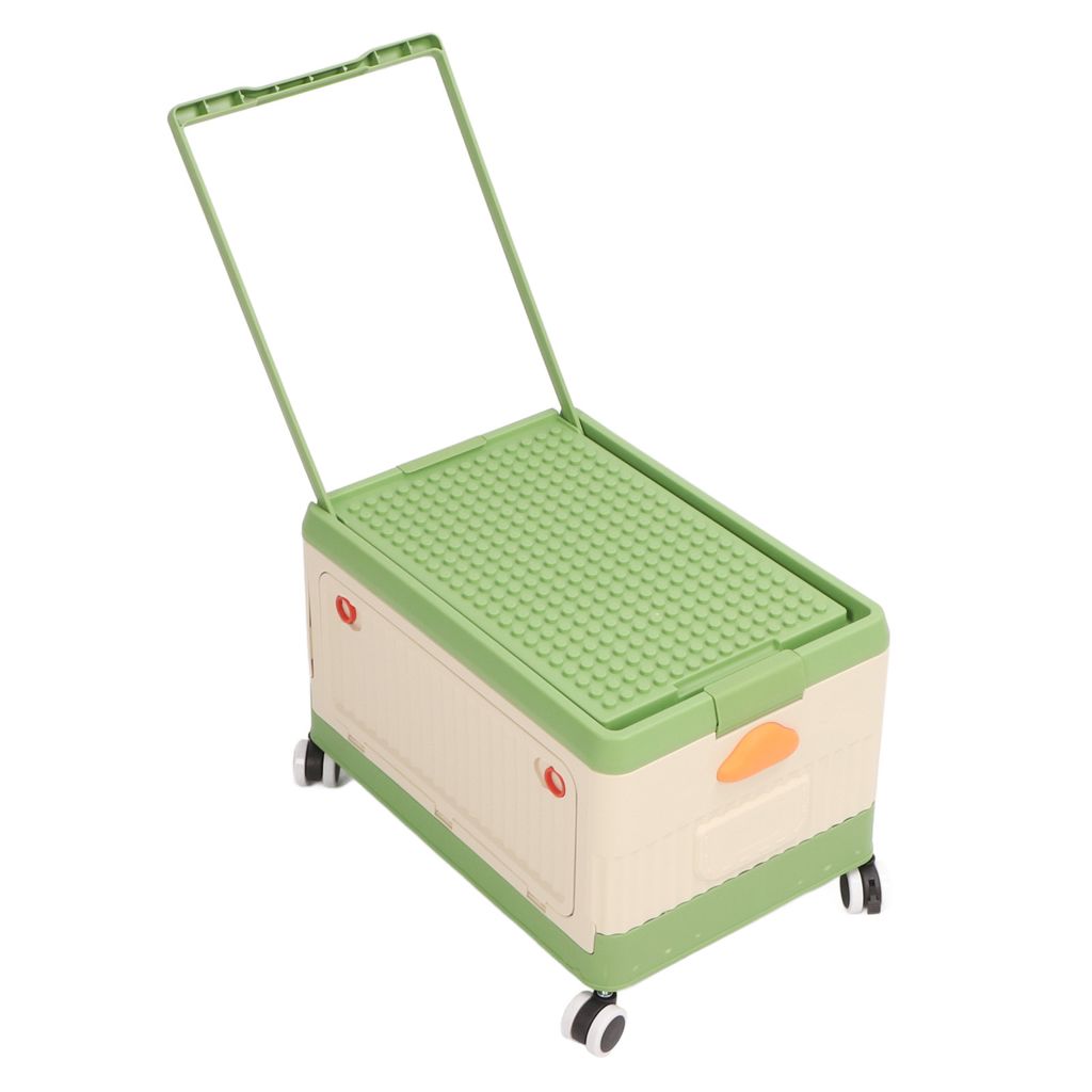 Rolling Toy Storage Bin,Rolling Wheels Toy Storage Bin,Toy Storage Box with Lid and Wheels,Toy Storage Bin with Wheels,Toy Storage Organizer Bin wi...