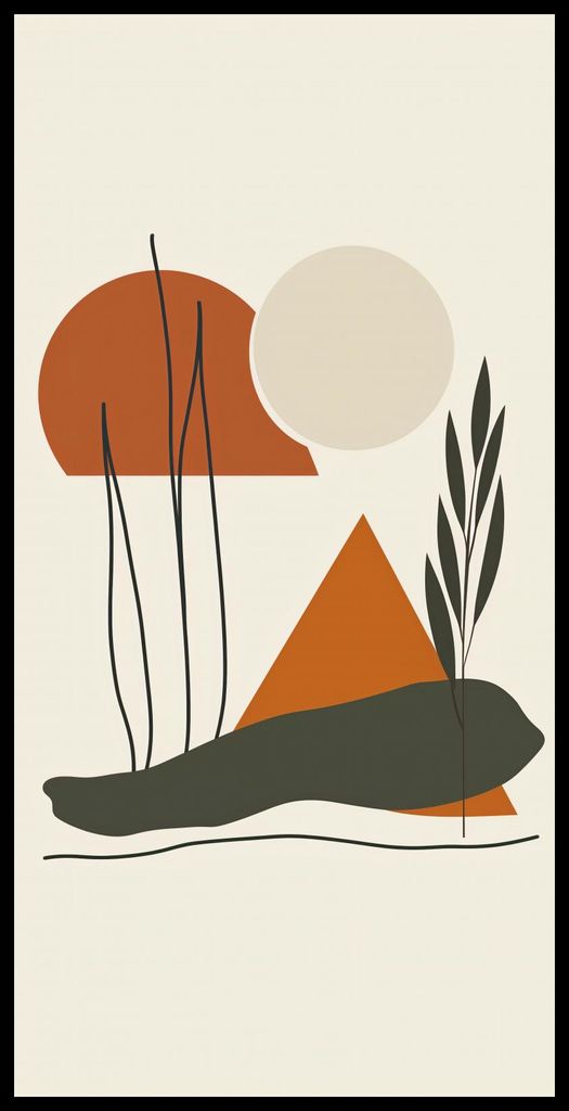 Plakat 50x100cm Beigener Blick