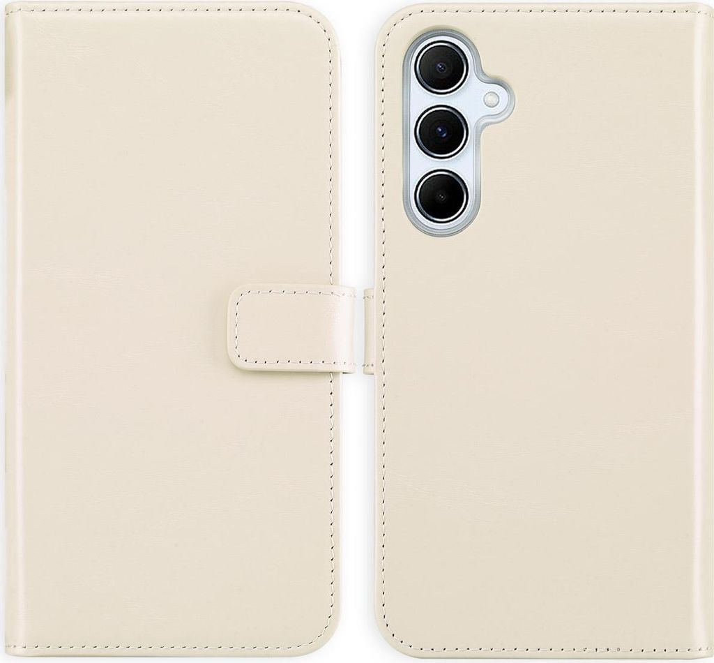 Custodia a libro in vera pelle Selencia Samsung Galaxy A55 Immagine del prodotto 