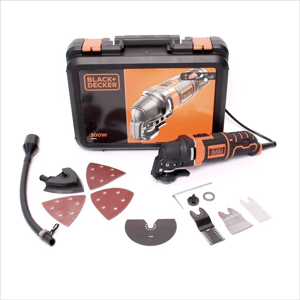 Acquista Black & Decker MT300KA-QS - Multiutensile 300W con Valigetta - 5