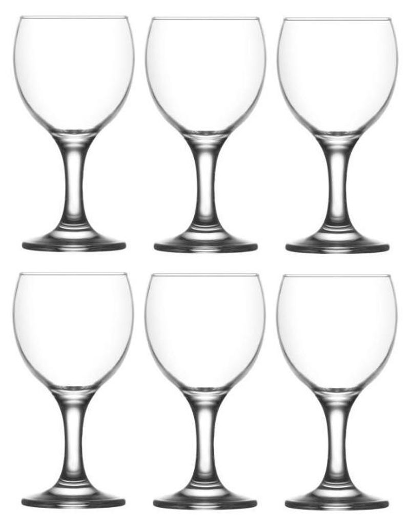 6x 170ml Misket Verres à vin blanc - Petit verre résistant Image du produit 