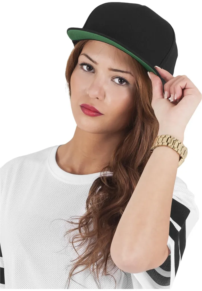 Cappello FLEXFIT 6007 Nero Snapback - Berretto 5 Panel Taglia Unica - 15
