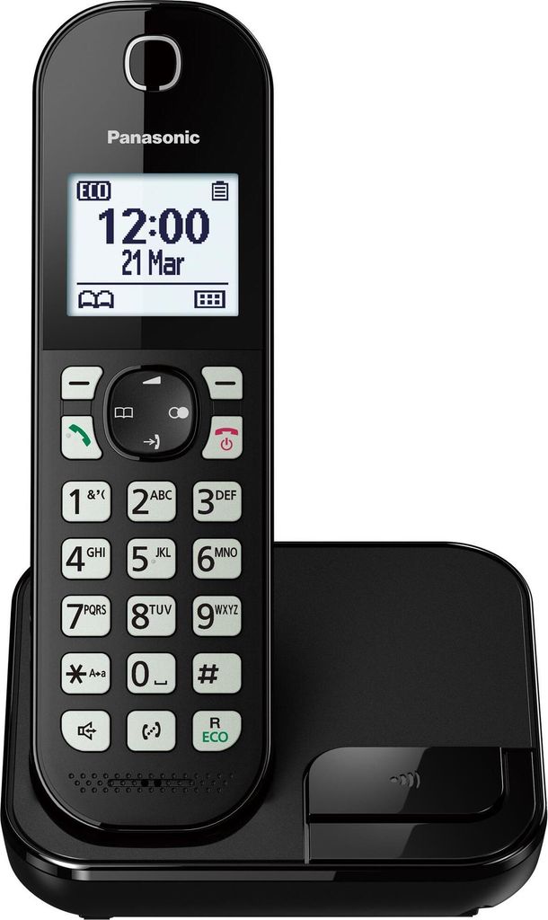 PANASONIC KX-TGC 450GB schwarz Schnurloses-Telefon Produktbild 