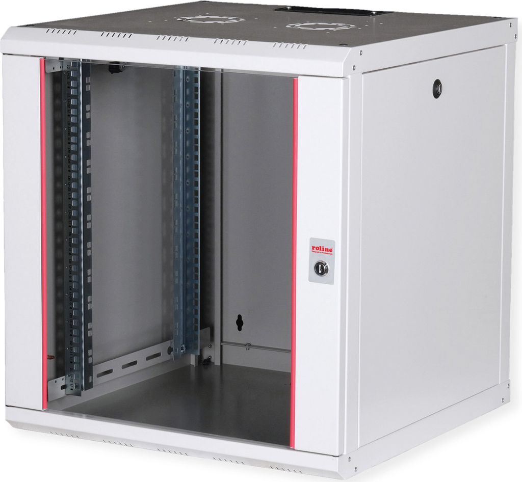 ROLINE 19-Zoll Wandgehäuse Pro 12 HE, 600x600 BxT grau