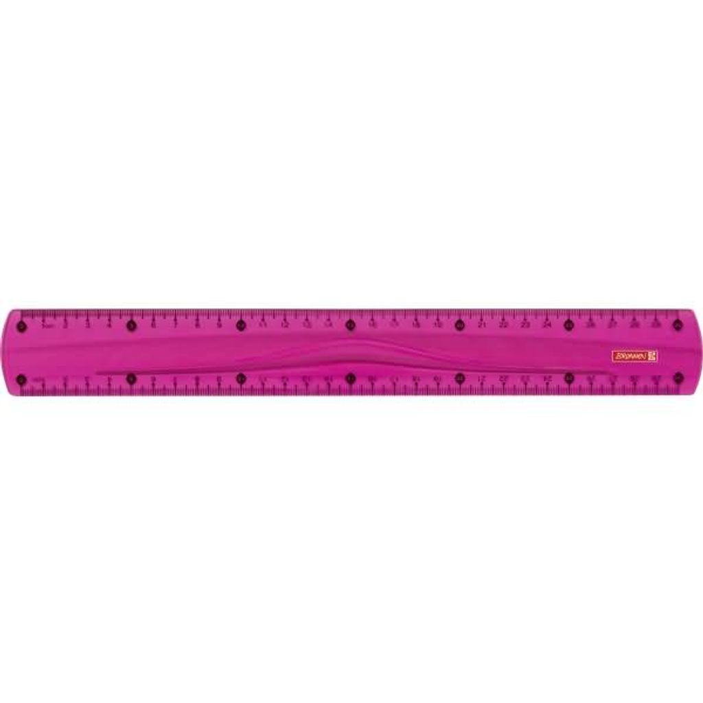 BRUNNEN Lineal 30cm pink 104973026 Produktbild 