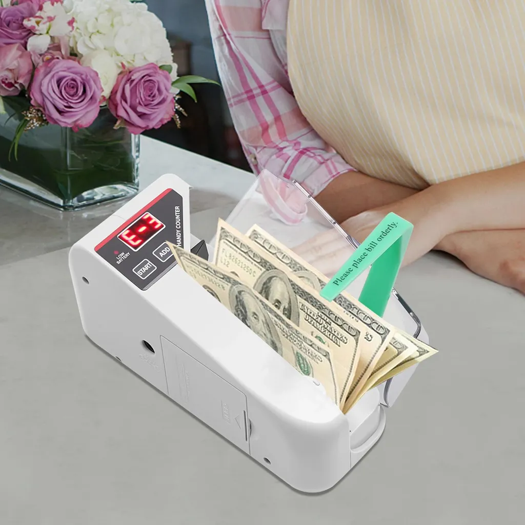 Compteuse de billets pour commerce et marchés - V30 compacte et mobile - 9