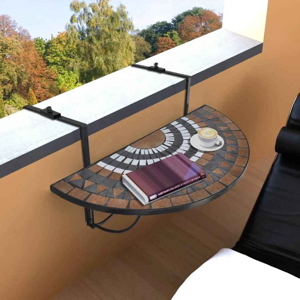 Tavolo Sospeso Mosaico Terracotta The Living Store | Arredo Outdoor Urban