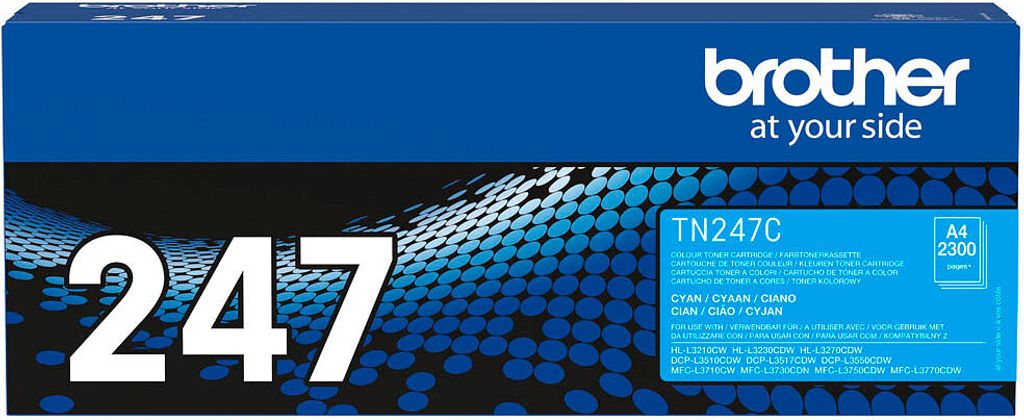 Brother TN247C - Cyan - Original - Tonerpatrone - für Immagine del prodotto 