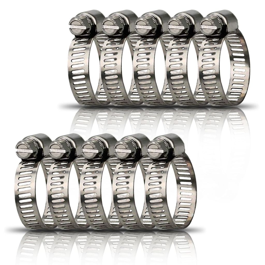 Schlauchschellen DIN 3017 V2A Edelstahl Schlauchschellen DIN 3017 V2A Edelstahl