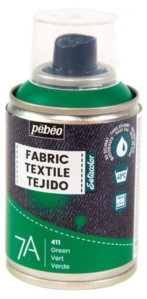 Pebeo 7A Textilspray 100 ml - 411 Grün Produktbild 